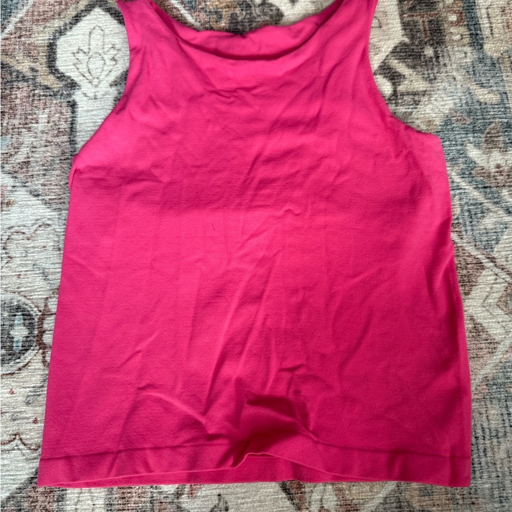Free People Intimately Clean Lines Cami in Raspberry | Size M/L - Picture 5 of 6